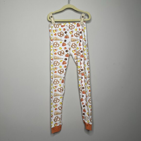 Smockingbird Fall Themed Pajama Bottoms Kids Size 8 - Picture 1 of 4